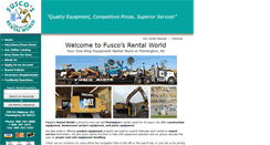 Desktop Screenshot of fuscorentalworld.com